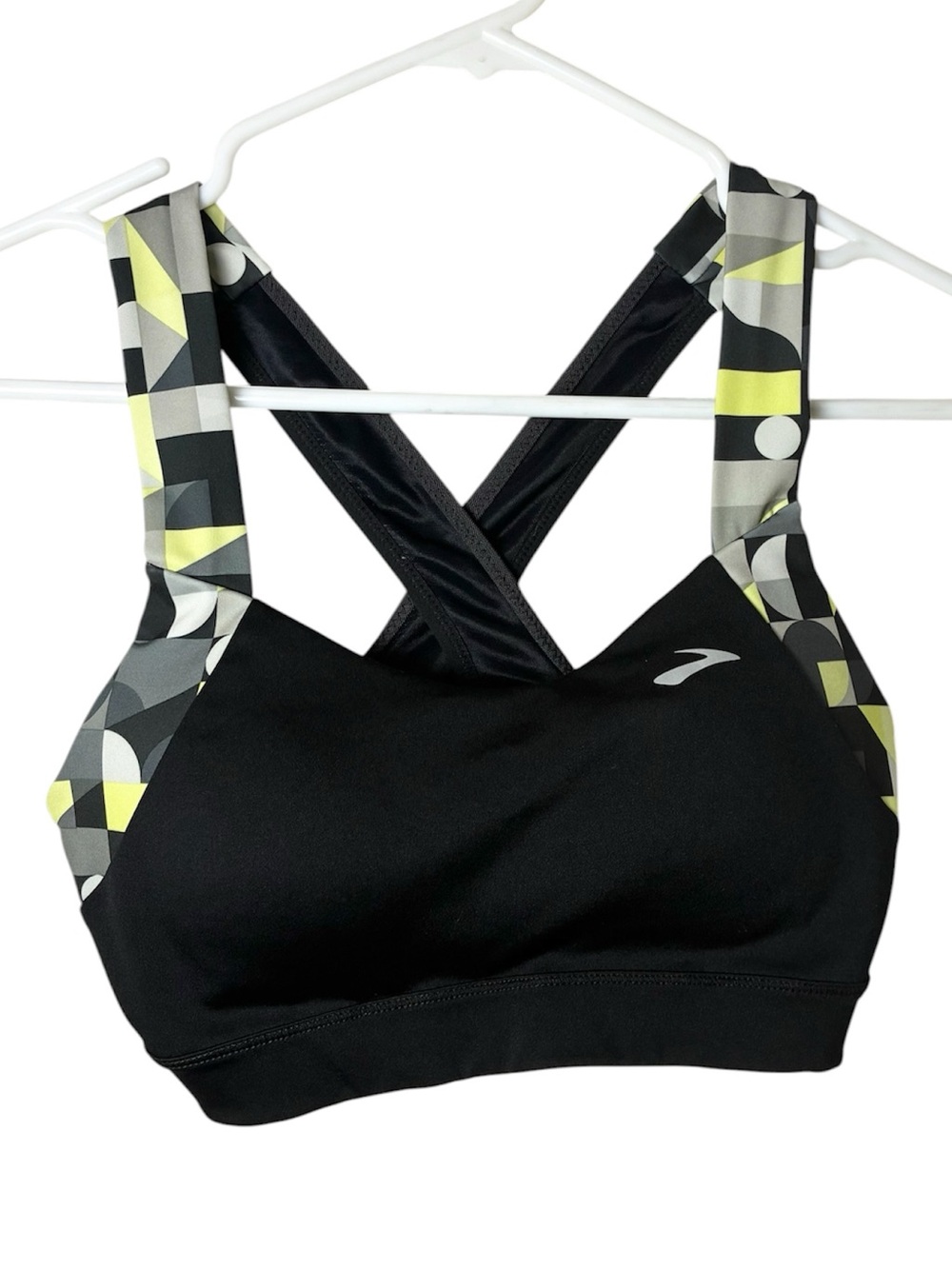 Brooks Uplift Crossback Black Sports Bra